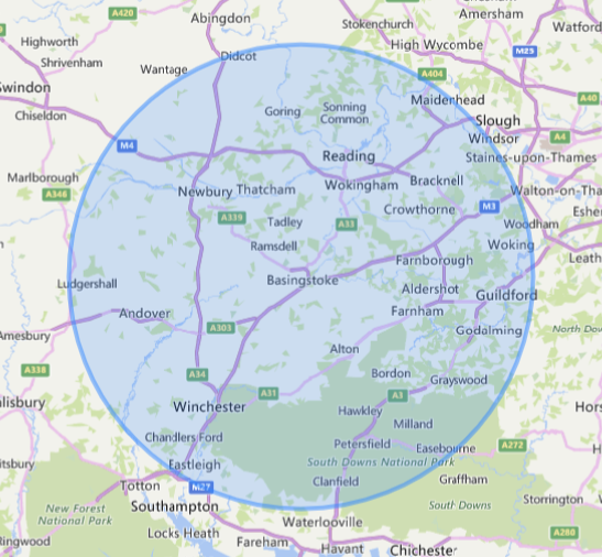 Basingstoke Map